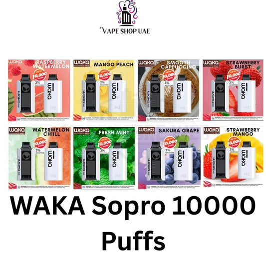 WAKA Sopro 10000 Puffs Disposable Vape In Dubai UAE