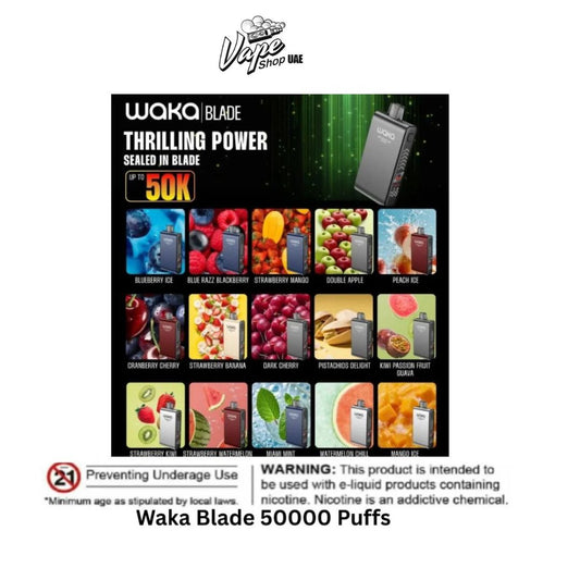 Waka Blade 50000 Puffs Disposable Vape In Dubai UAE