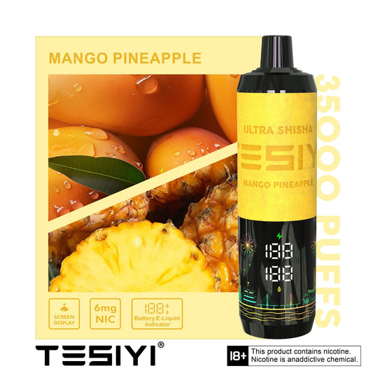 Tesiyi Ultra Shisha 35000 Puffs Disposable Vape In Dubai UAE