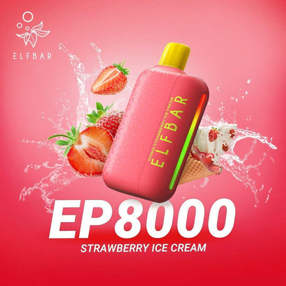 ELF Bar EP8000 Puffs Disposable Vape 20mg in Dubai UAE