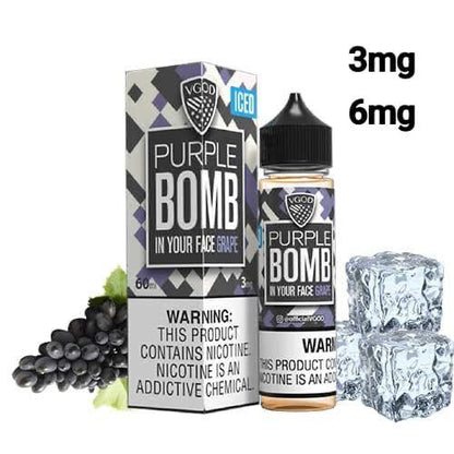 VGOD E-LIQUID 60ML ALL FLAVORS 3MG & 6MG NICOTINE in UAE