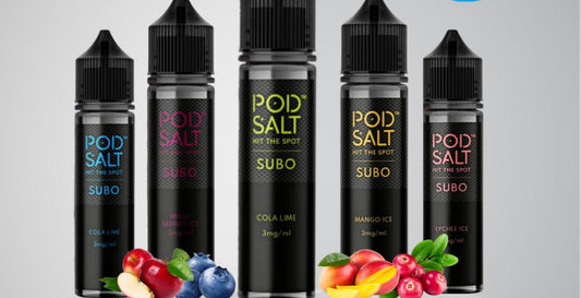 Pod Salt E-Liquid 50ml 3mg | Subo E-Juice UAE