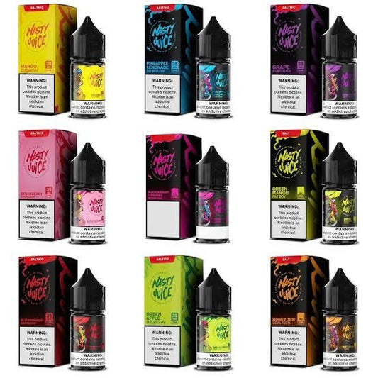 NASTY 30ml Salt Nicotine 35mg & 50mg E-Liquid  in Dubai UAE