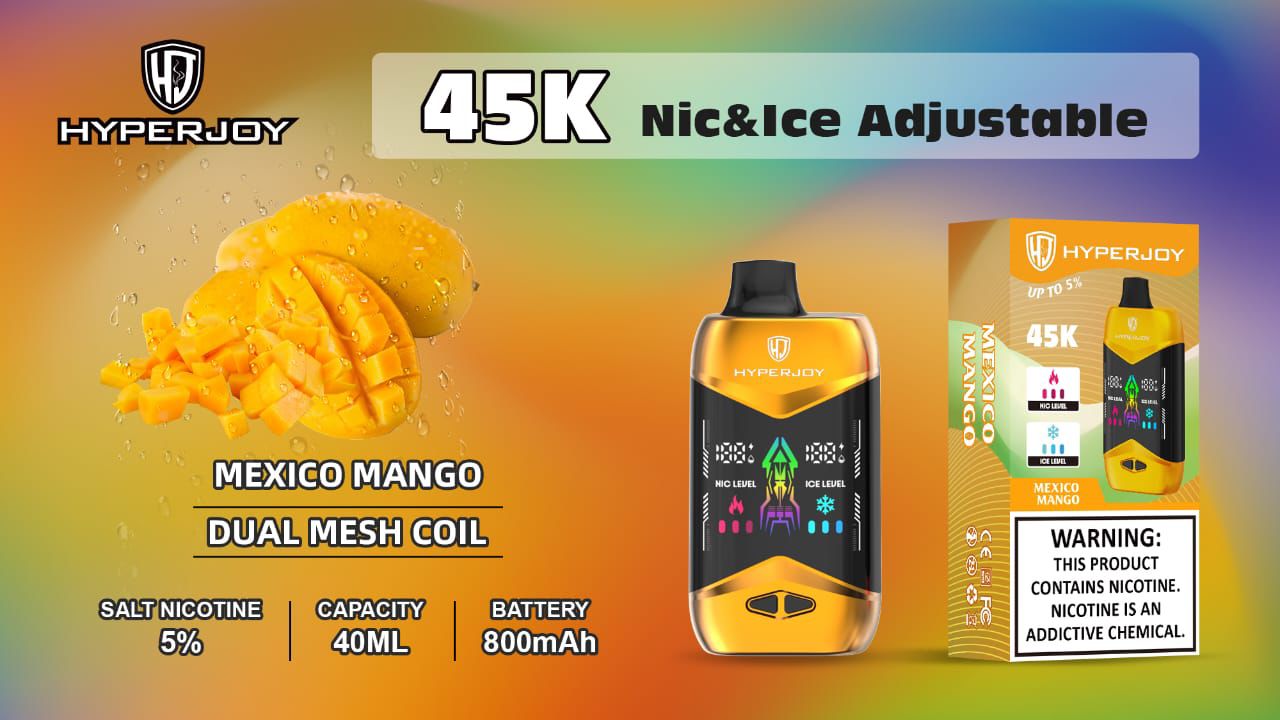 Hyperjoy 45000 Puffs Disposable Vape in Dubai UAE
