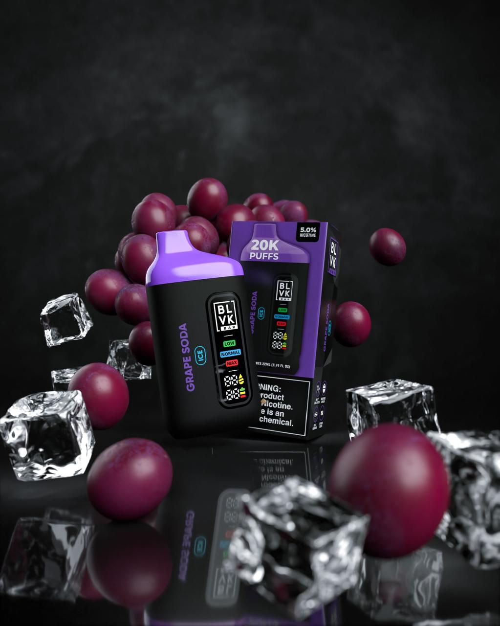 Blvk Bar 20000 Puffs Disposable Vape In Dubai UAE