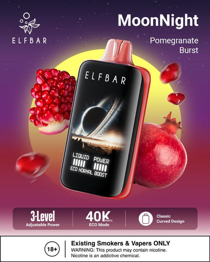 Elfbar Moonlight 40000 Puffs 5% Disposable Vape in Dubai UAE