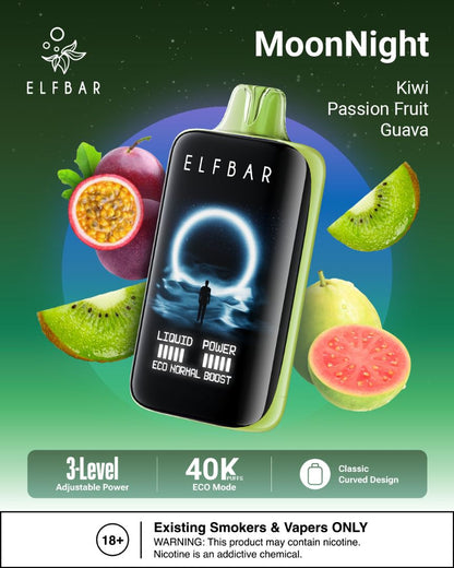 Elfbar Moonlight 40000 Puffs 5% Disposable Vape in Dubai UAE