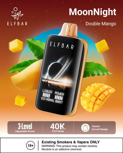 Elfbar Moonlight 40000 Puffs 5% Disposable Vape in Dubai UAE