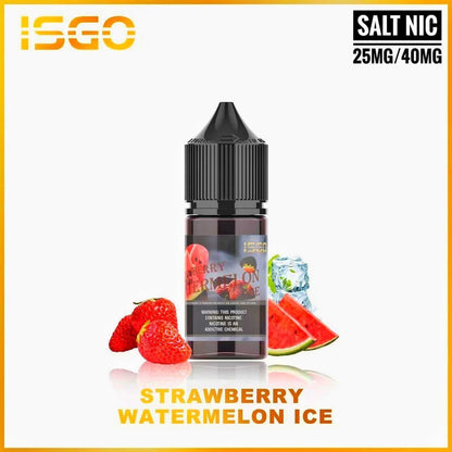 Best Isgo Saltnic 30ml 25 & 50mg E-liquid In Dubai UAE