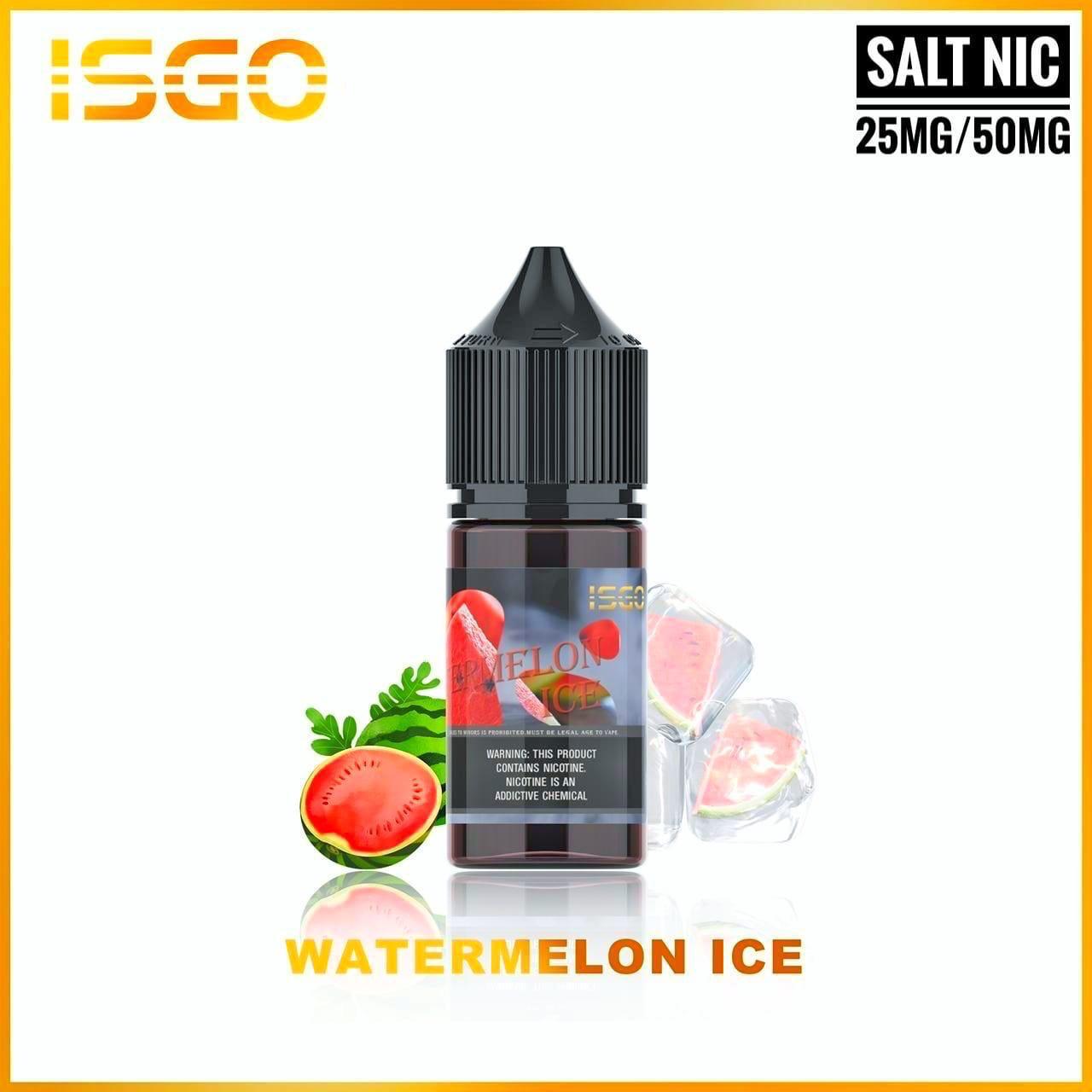 Best Isgo Saltnic 30ml 25 & 50mg E-liquid In Dubai UAE