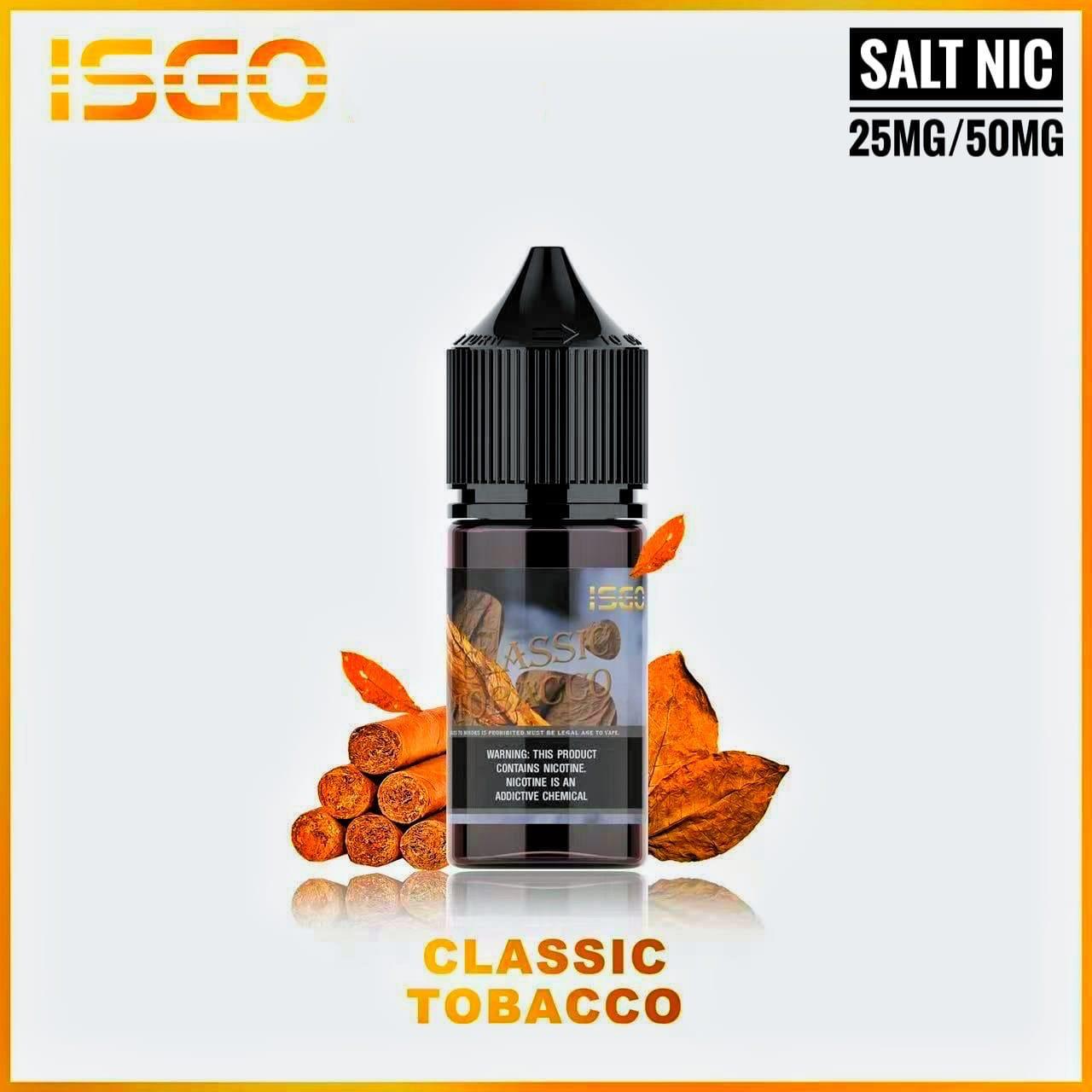 Best Isgo Saltnic 30ml 25 & 50mg E-liquid In Dubai UAE