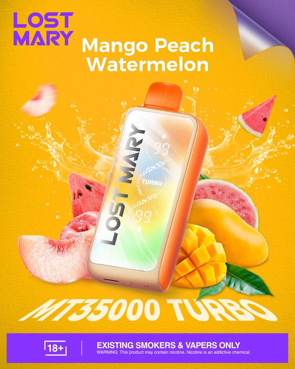 LOST MARY MT35000 TURBO 35000 PUFFS Disposable Vape in UAE