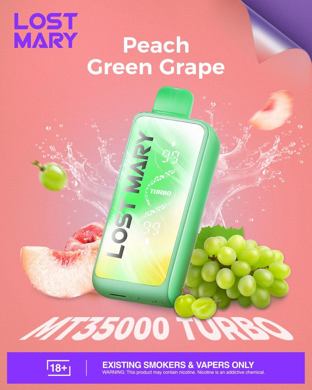 LOST MARY MT35000 TURBO 35000 PUFFS Disposable Vape in UAE