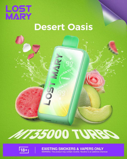 LOST MARY MT35000 TURBO 35000 PUFFS Disposable Vape in UAE