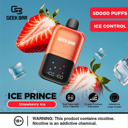 Geek Bar Ice Prince 50000 Puffs Disposable Vape In Dubai UAE