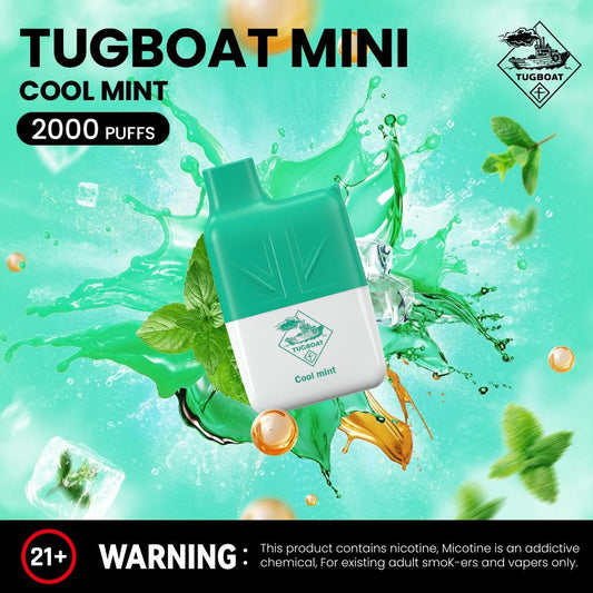 Tugboat Mini 2000 Puffs 2% Nicotine Disposable Vape in UAE