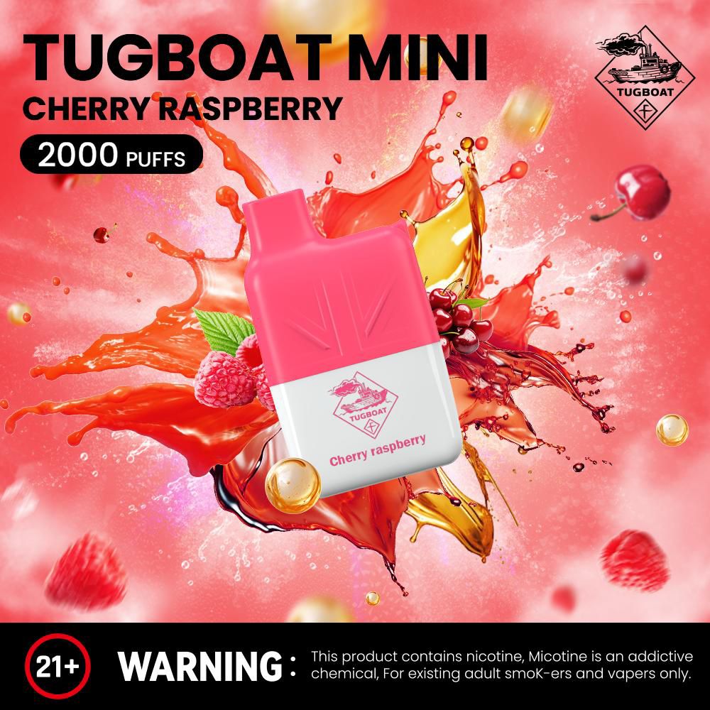 Tugboat Mini 2000 Puffs 2% Nicotine Disposable Vape in UAE