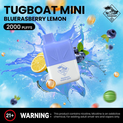 Tugboat Mini 2000 Puffs 2% Nicotine Disposable Vape in UAE