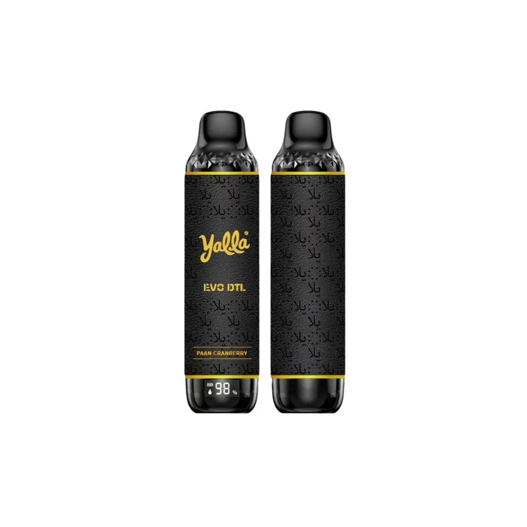 Yalla EVO DTL 12000 Puffs 0.3mg Disposable Vape In Dubai UAE
