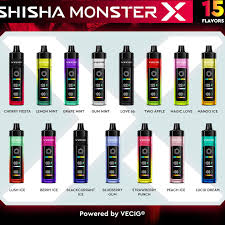 Vecig Shisha Monster X 30000 Puffs Dtl Disposable Vape in UAE