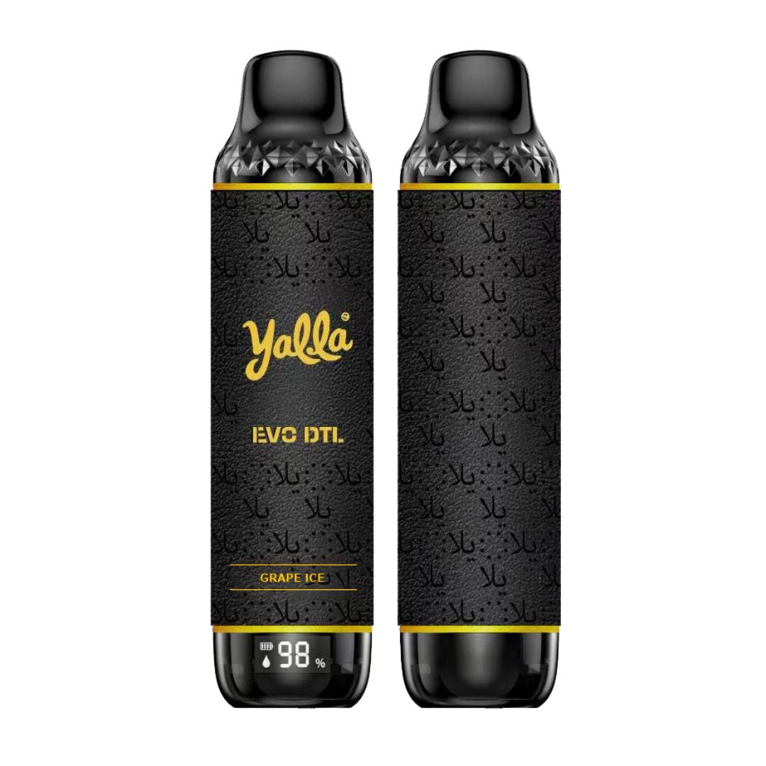 Yalla EVO DTL 12000 Puffs 0.3mg Disposable Vape In Dubai UAE