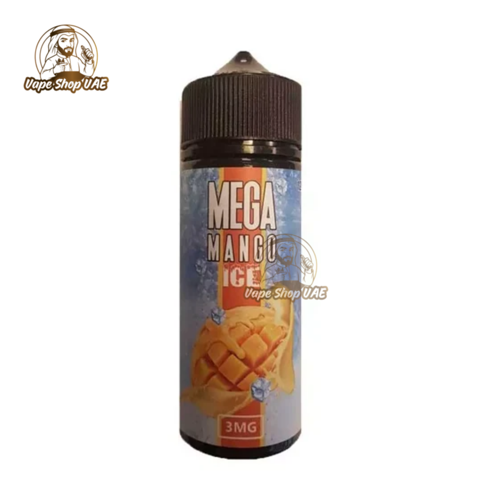 Mega 120ml E-Liquid 3mg nicotine 70 VG 30 PG