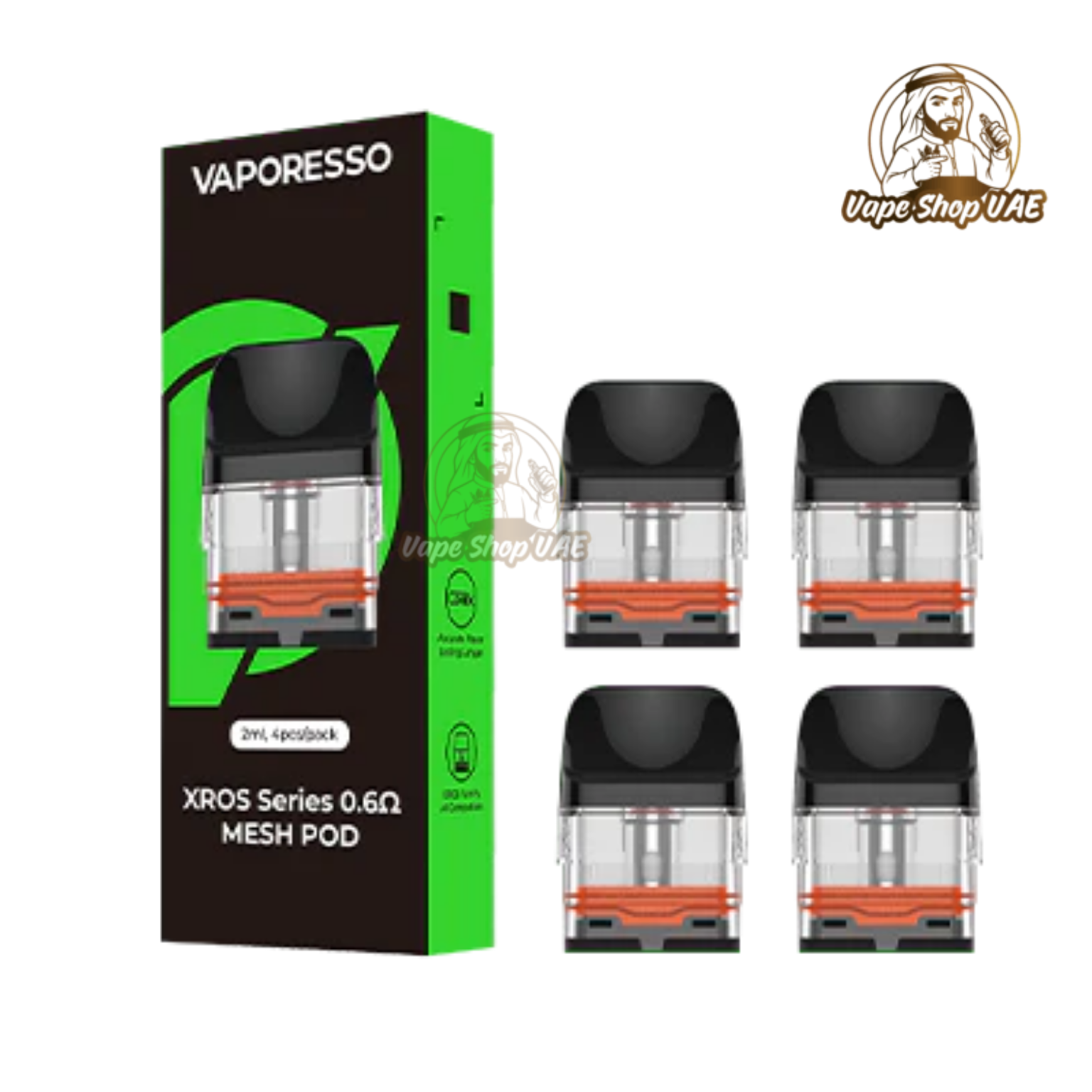 Vaporesso XROS Series Mesh Pod Cartridge 4pcs