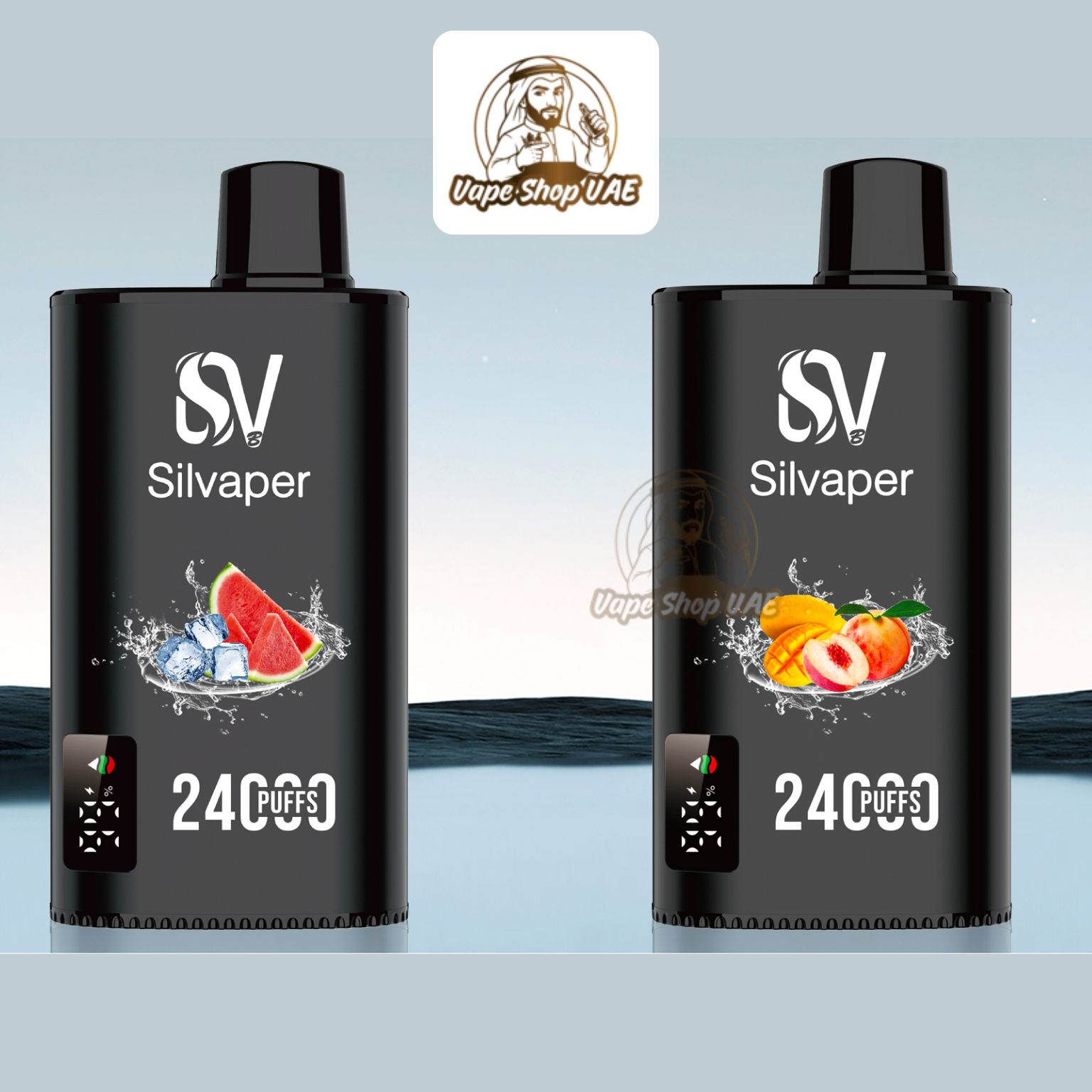 SILVAPER Rocket 24000 Puffs rechargeable disposable vape UAE