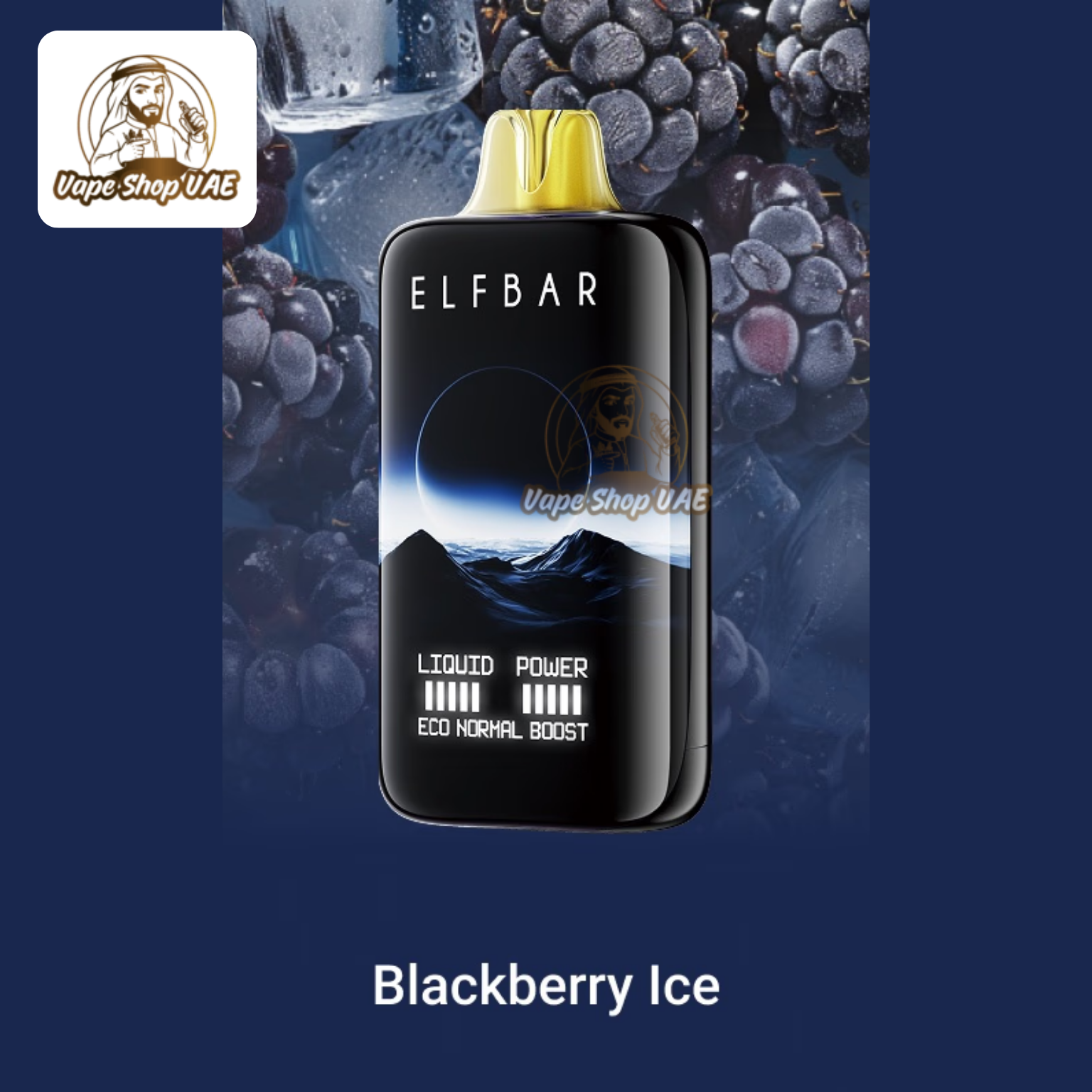 ELFBAR Moon Night 40000 Puffs 5% nicotine rechargeable vape in UAE