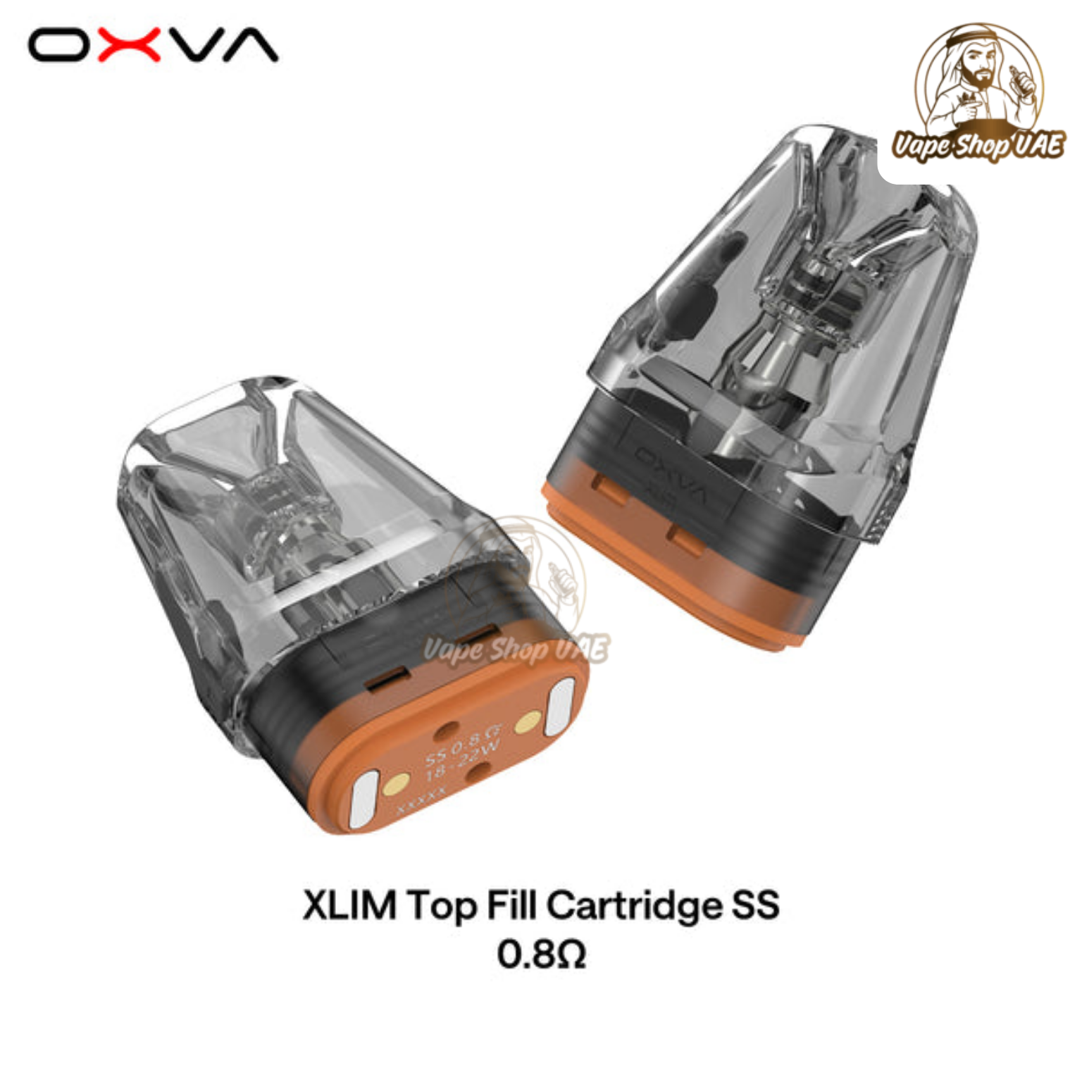 OXVA XLIM SS POD 2 ML Top Fill cartridge