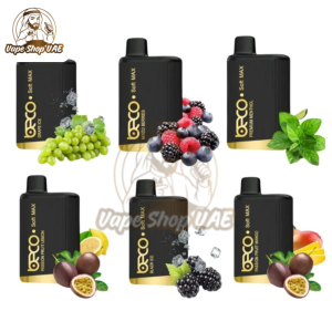 BECO SOFT MAX 12000 Puffs disposable vape with 2% nicotine in UAE