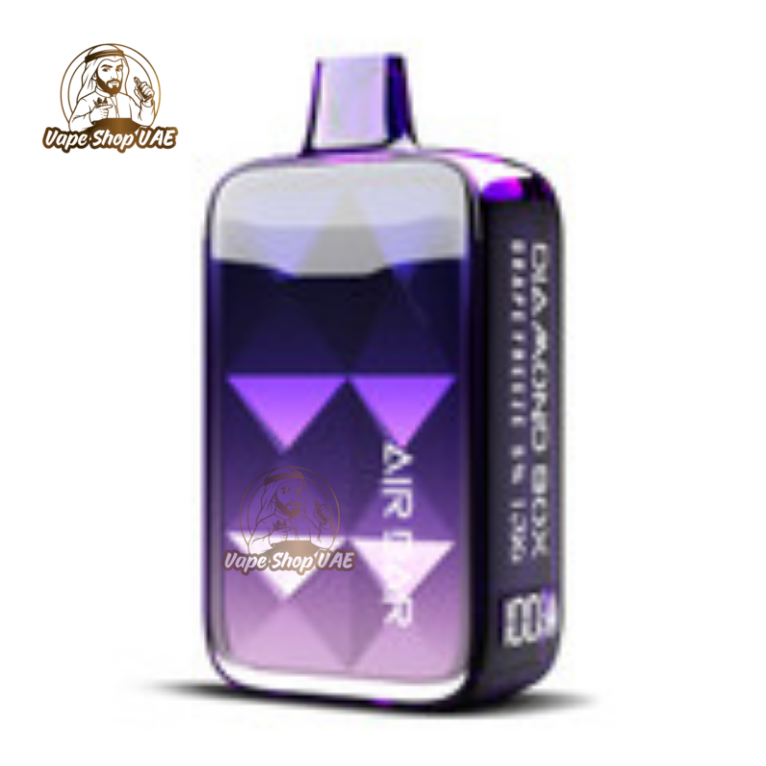 AIRBAR DIAMOND BOX 20000 Puffs 5% salt nicotine disposable vape UAE