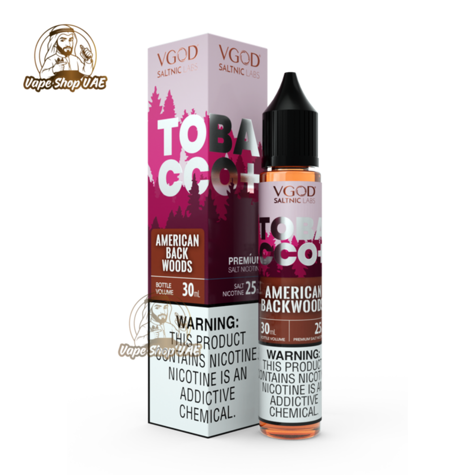 VGOD Tobacco Plus SaltNic 30ml e-liquid