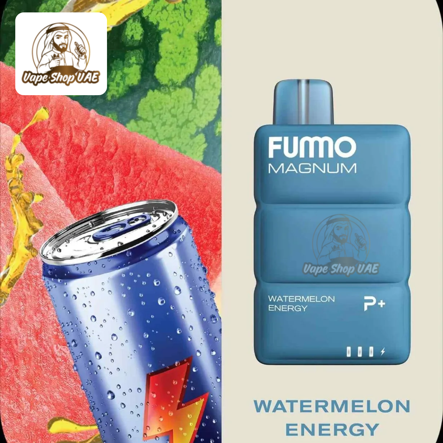 Fummo Magnum 8000 Puffs disposable vape with 20mg nicotine salt in UAE