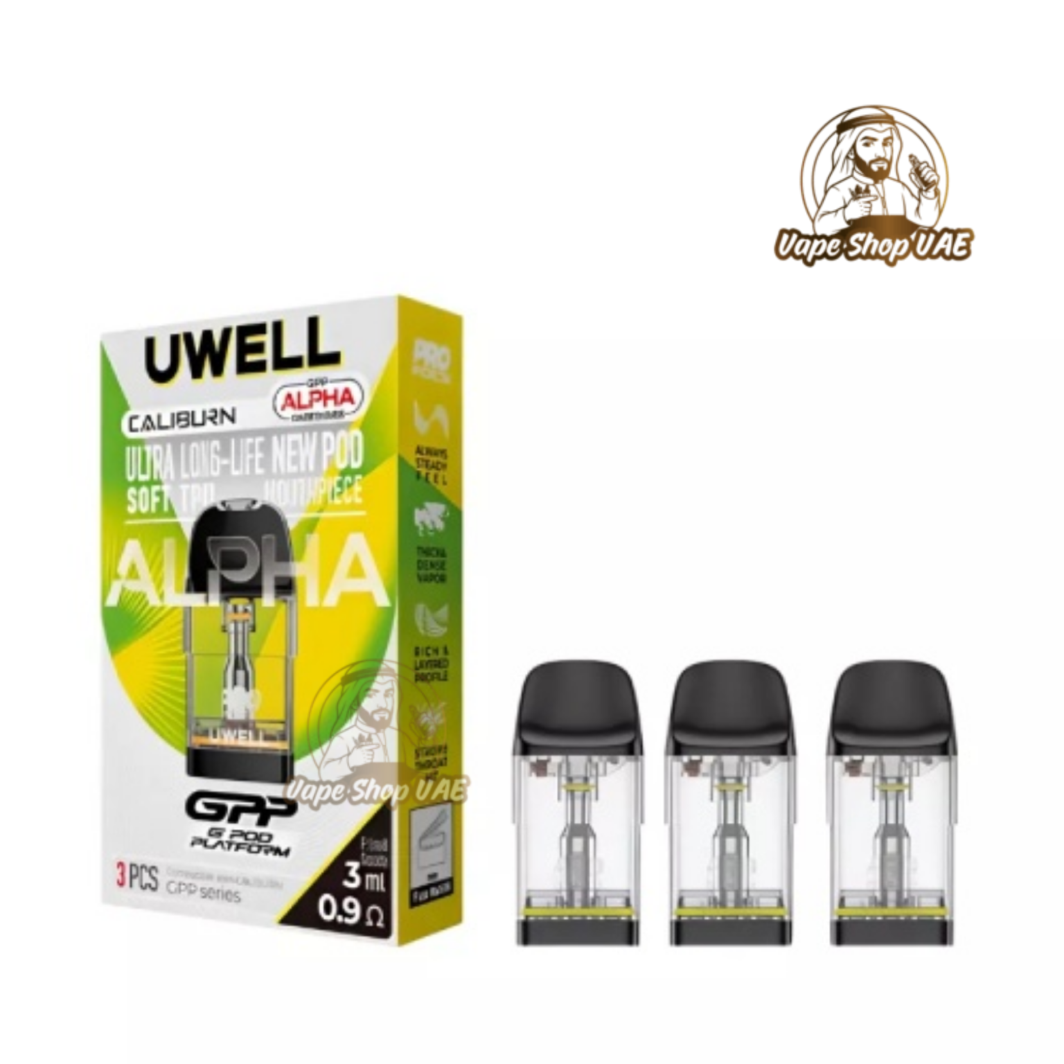 UWELL GPP ALPHA POD 3ML