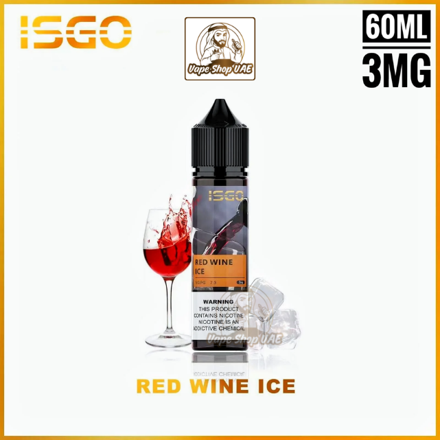 Isgo 60ml E-Liquid 3mg and 6mg in UAE
