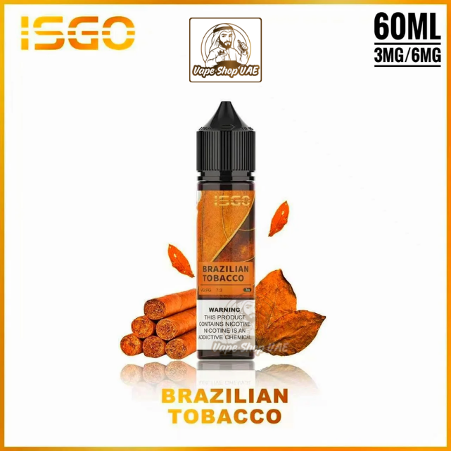 Isgo 60ml E-Liquid 3mg and 6mg in UAE