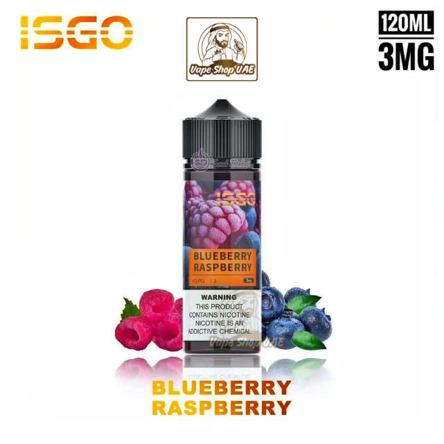 Isgo 120ml E-Liquid 3mg in UAE