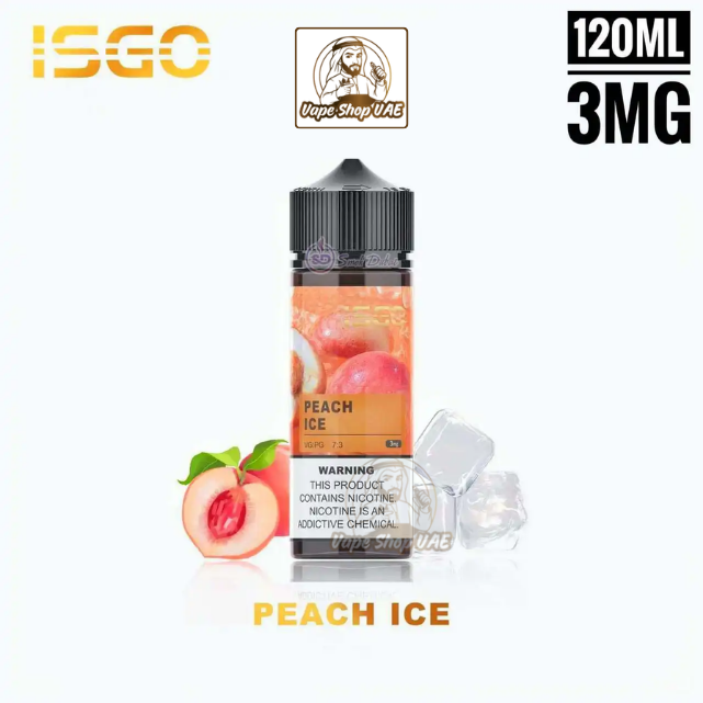 Isgo 120ml E-Liquid 3mg in UAE