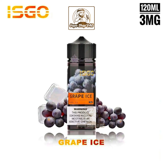 Isgo 120ml E-Liquid 3mg in UAE