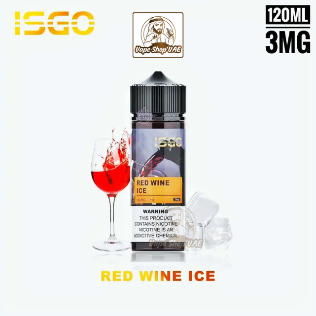 Isgo 120ml E-Liquid 3mg in UAE
