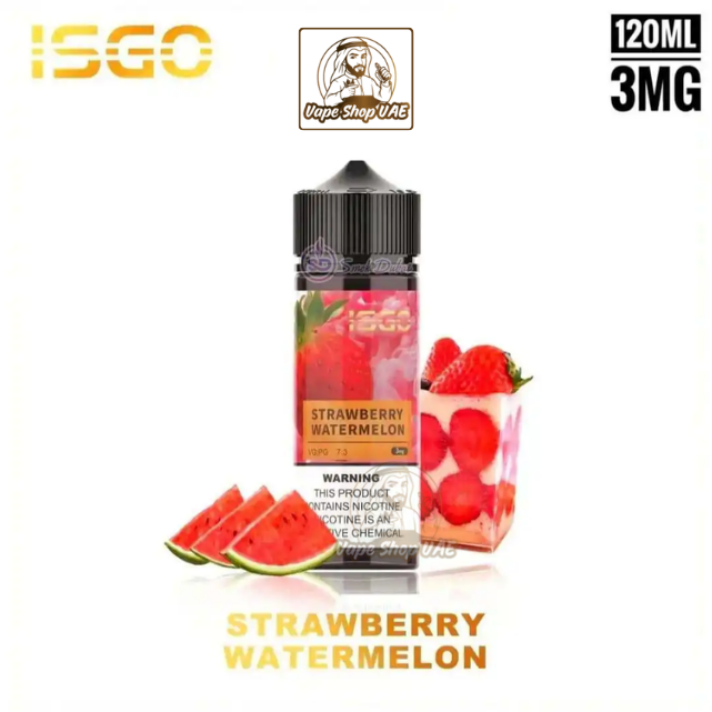 Isgo 120ml E-Liquid 3mg in UAE