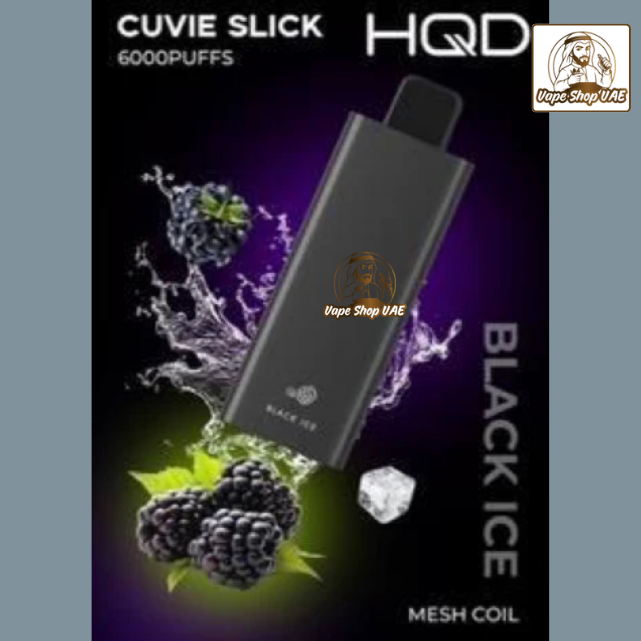 HQD CUVIE SLICK 6000 PUFFS disposable vape in UAE