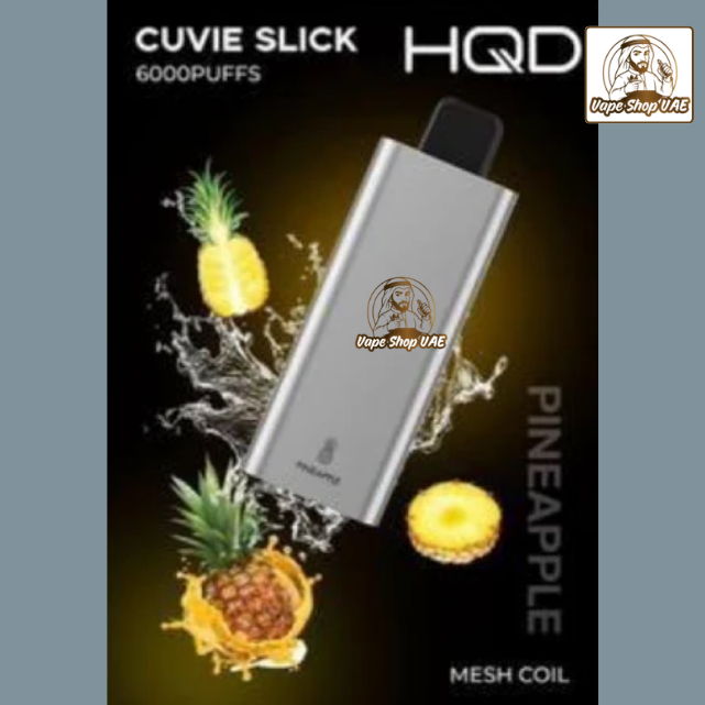 HQD CUVIE SLICK 6000 PUFFS disposable vape in UAE