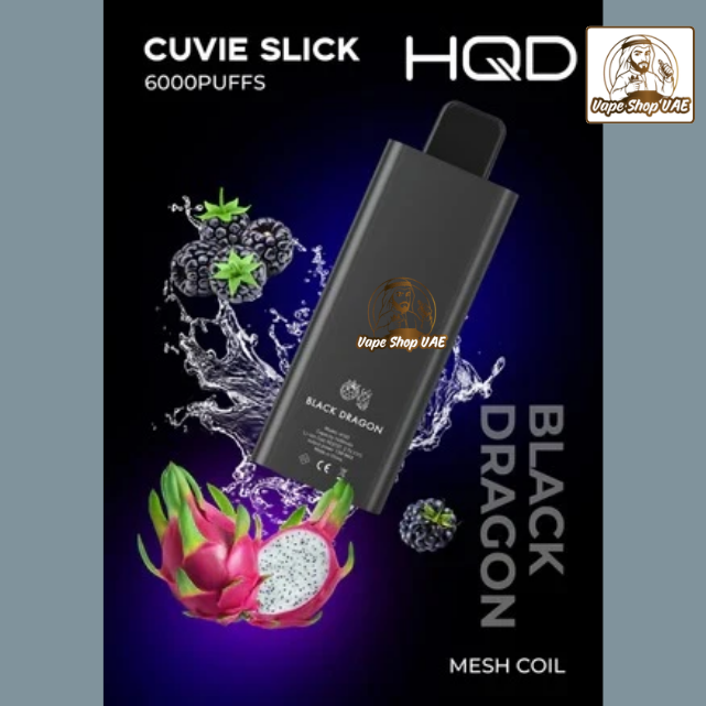 HQD CUVIE SLICK 6000 PUFFS disposable vape in UAE