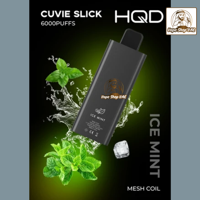 HQD CUVIE SLICK 6000 PUFFS disposable vape in UAE